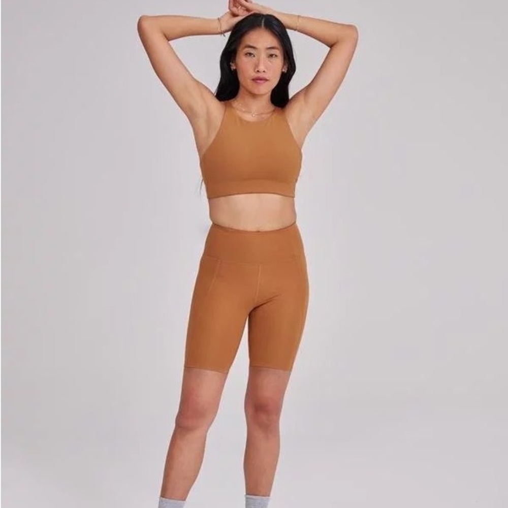Girlfriend collective biker shorts